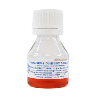 IVF 1 "Universal" medium with antibiotics with phenol red