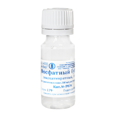 Phosphate buffer 20-fold, pH 6,8